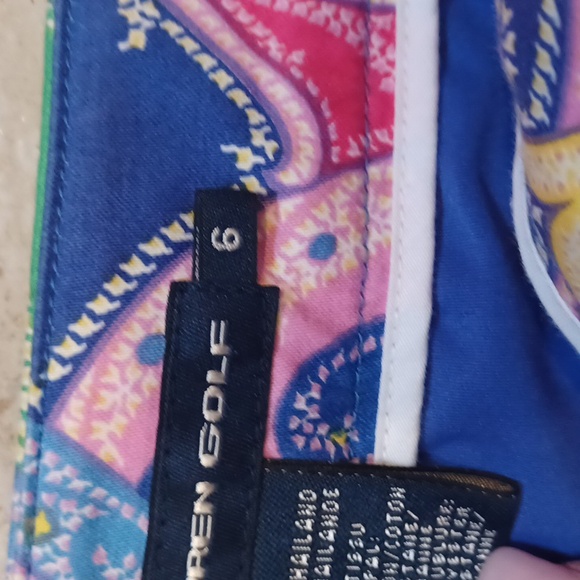 Ralph Lauren Golf Multi-Colored Paisley Print Leisure Skort - Picture 5 of 8